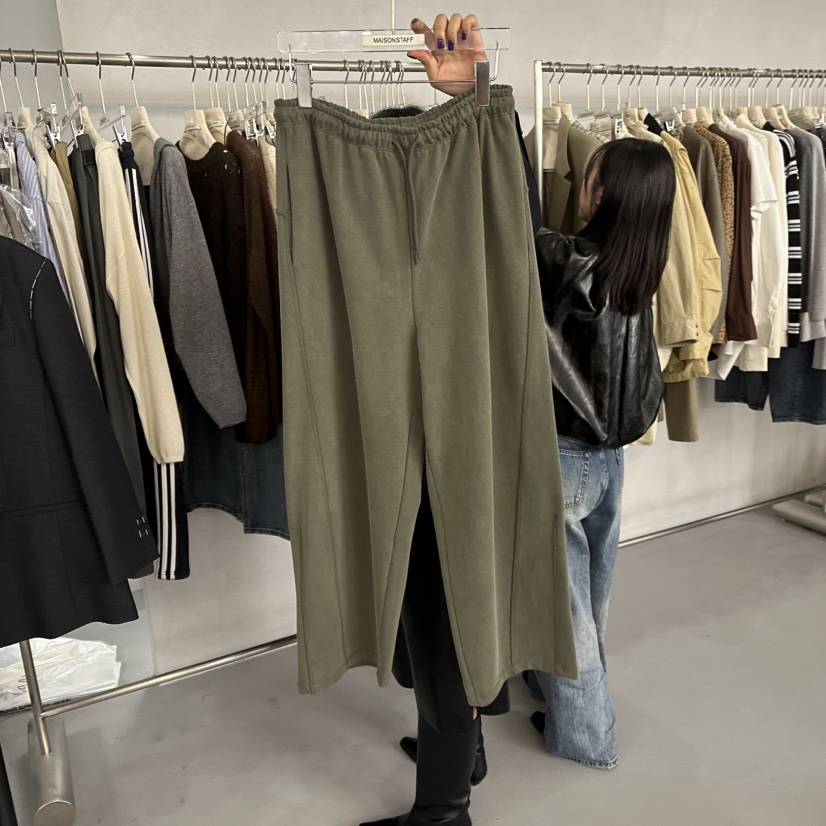 DOUBLE STANDARD/LE SMOKING/MAISONSTAFF韓國代購㊣女士新品熱賣休閑褲MAISONSTAFF休閑褲