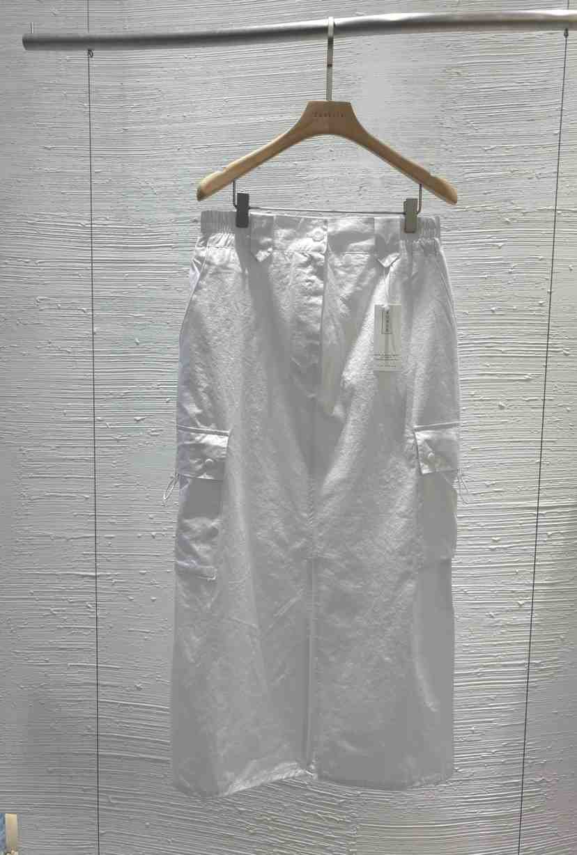2BOTTLE東大門㊣實拍女士新款25秋冬真品職業休閑時尚長裙工裝2BOTTLE長裙