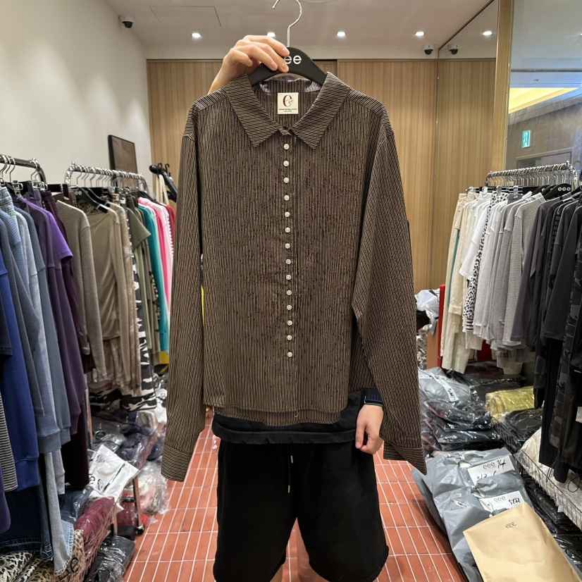 E/E/E韓國代購㊣女士新款職業推薦人氣真品熱賣襯衫蕾絲衫E/E/E襯衫/蕾絲衫