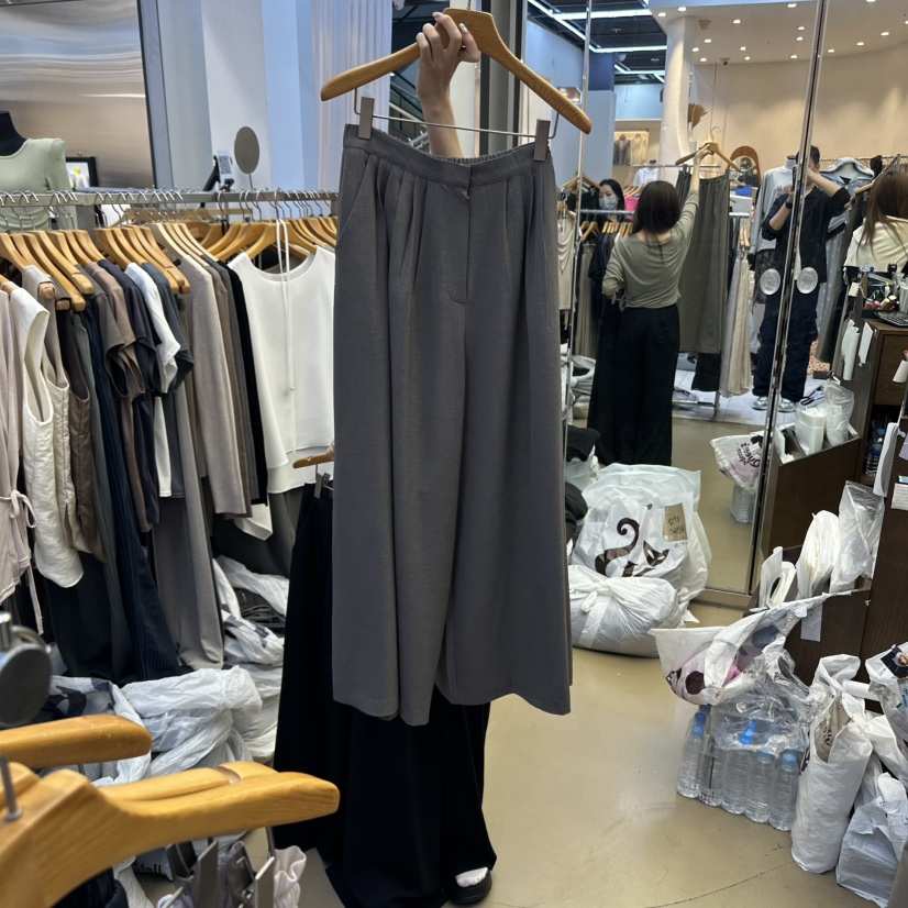 SANS東大門㊣實拍女裝新款25秋冬推薦人氣時尚熱賣真品休閑褲SANS休閑褲