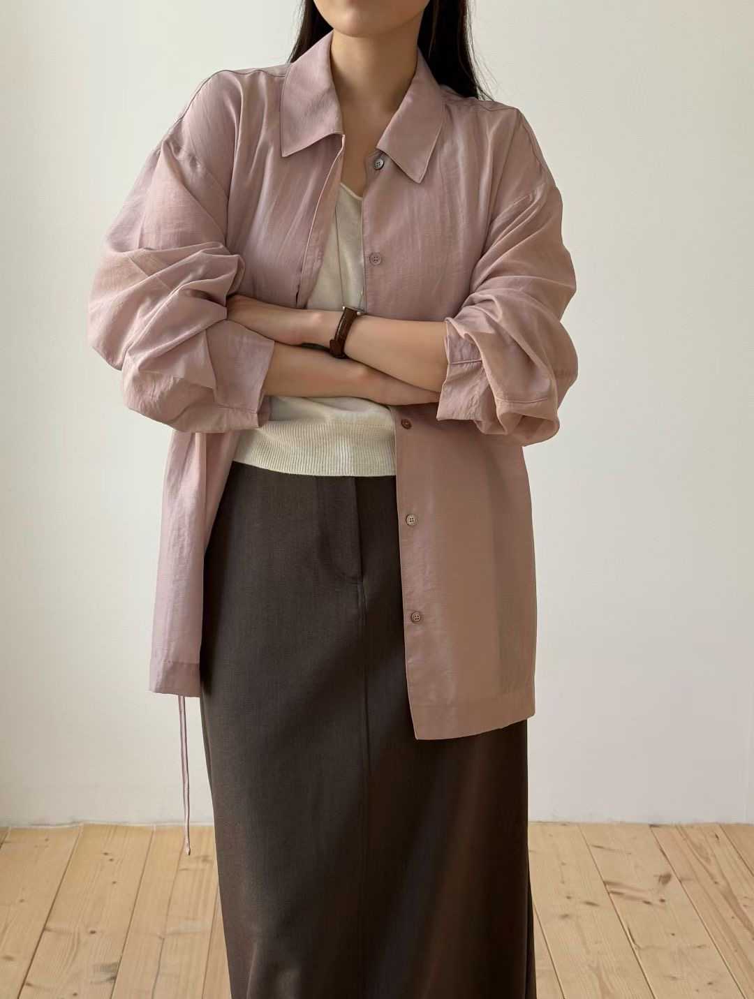 AMYGRACE東大門㊣代購女裝新款真品熱賣職業推薦襯衫蕾絲衫AMYGRACE襯衫/蕾絲衫