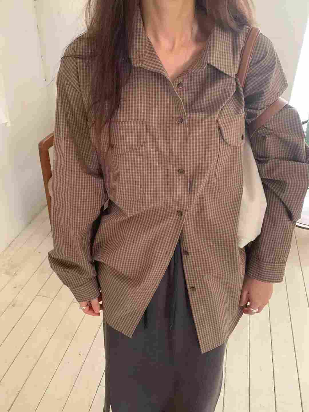 UNCOVER CUBE東大門㊣實拍女士新款時尚真品人氣襯衫蕾絲衫LALAGIRL襯衫/蕾絲衫
