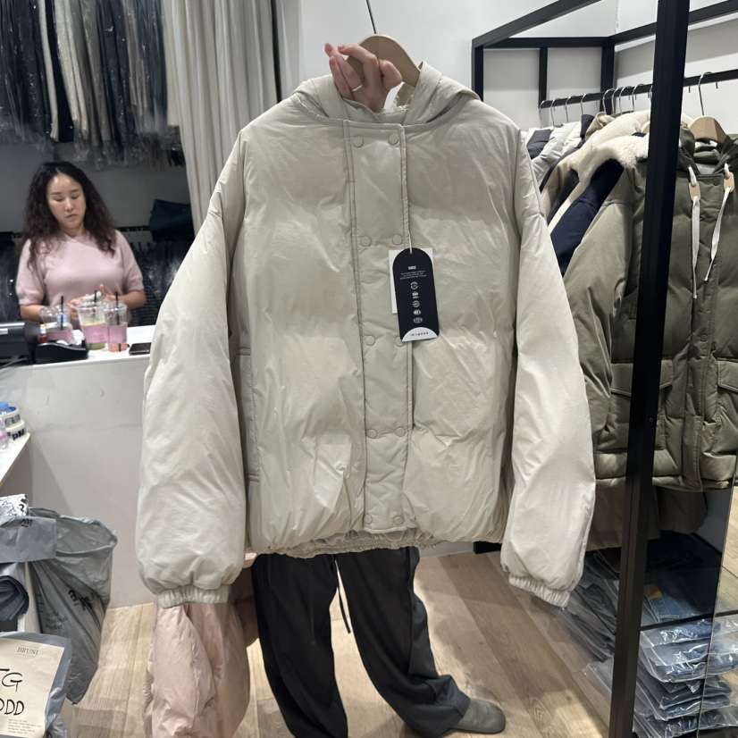 BRUNI/RICOTTA韓國代購㊣女裝新品人氣時尚職業短款羽絨服鵝BRUNI/RICOTTA短款羽絨服