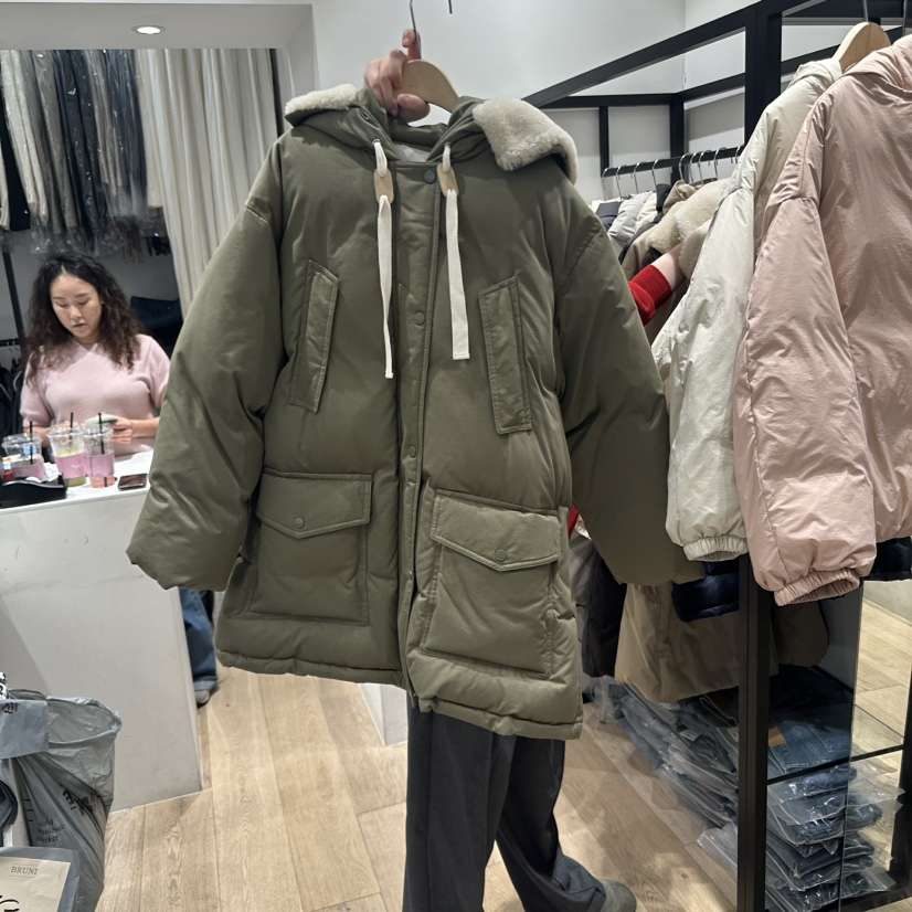 BRUNI/RICOTTA東大門㊣代購女裝新款休閑熱賣職業短款羽絨服BRUNI/RICOTTA短款羽絨服