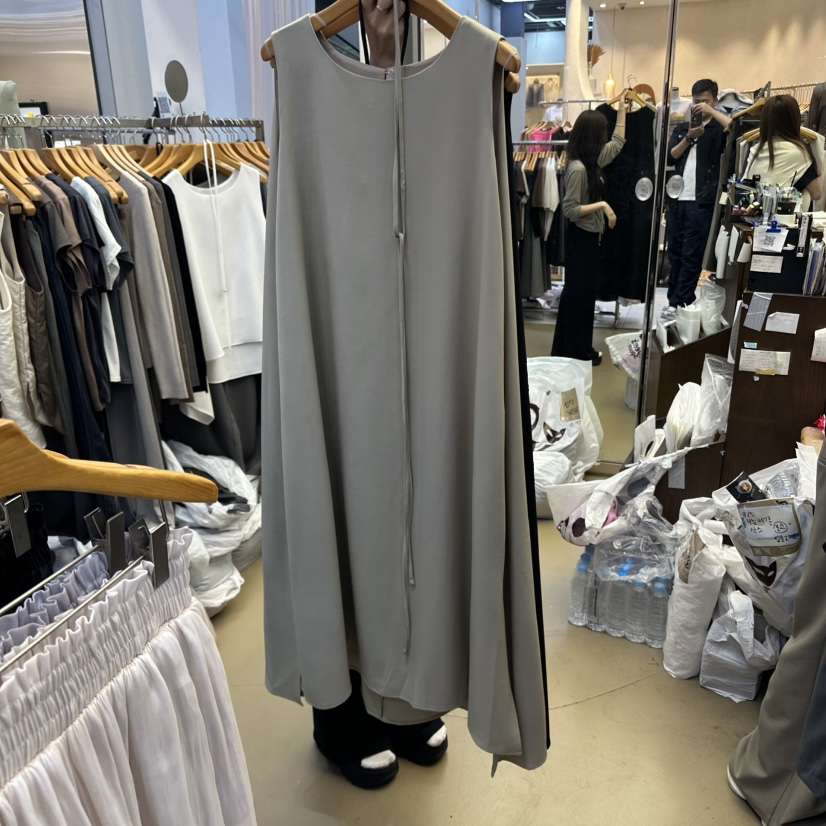 SANS韓國代購㊣女士新品25秋冬人氣真品休閑時尚職業連衣裙SANS連衣裙