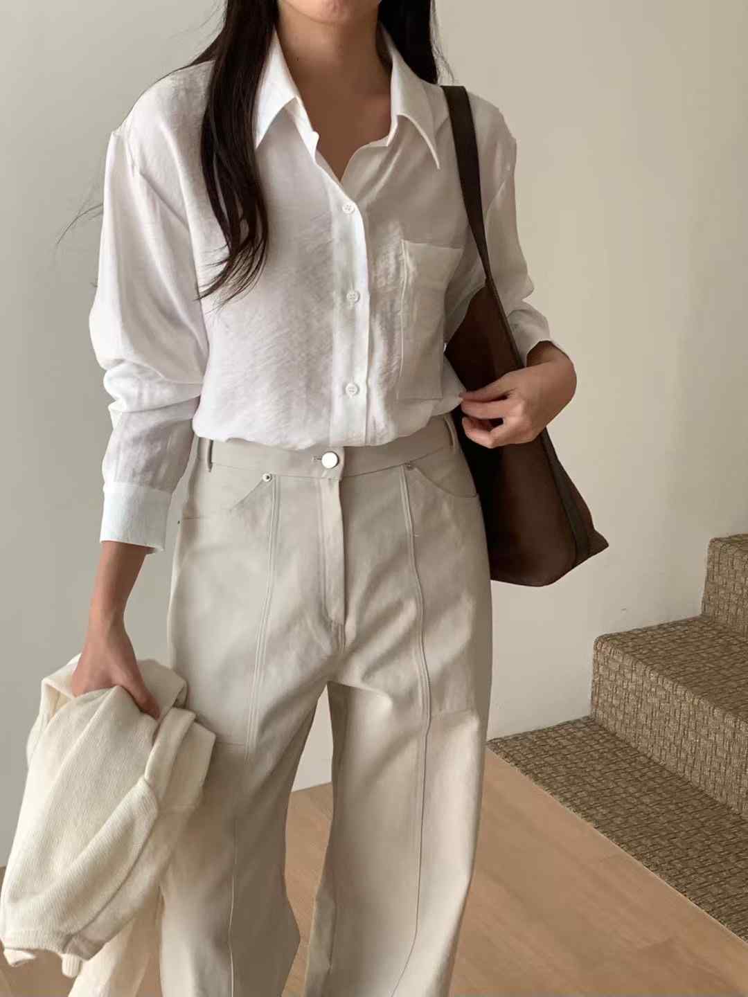 OBOE東大門㊣直郵女裝新品真品推薦時尚熱賣人氣襯衫蕾絲衫OBOE襯衫/蕾絲衫