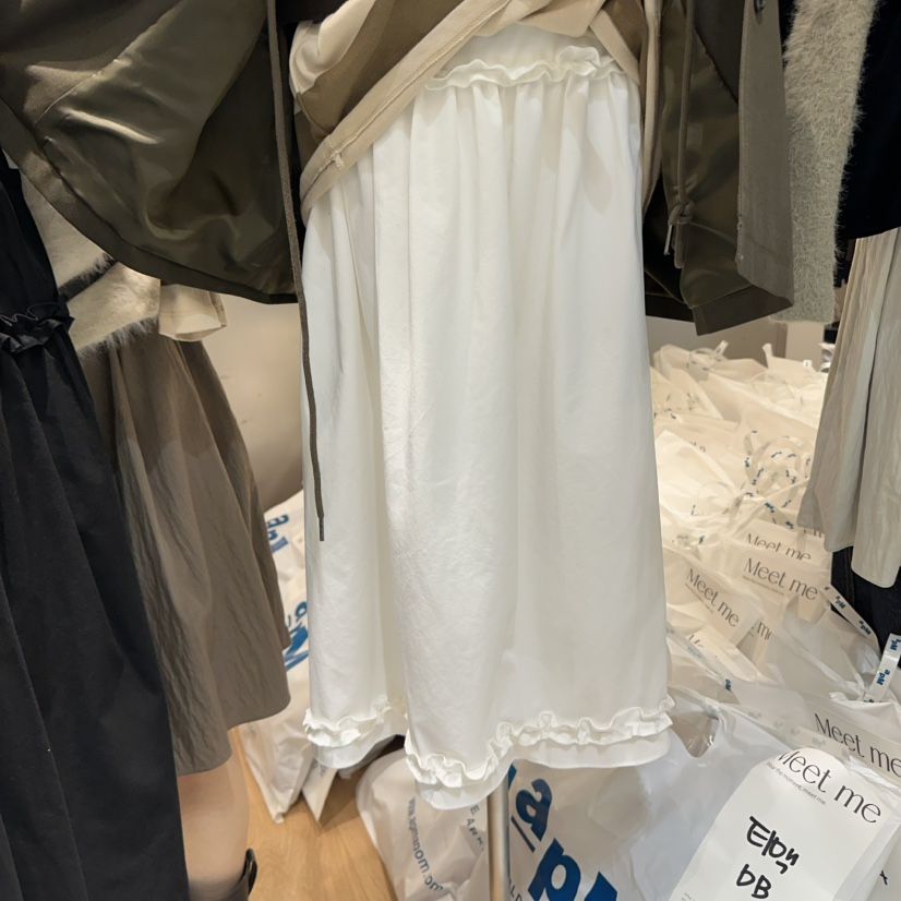 MEET ME韓國代購㊣女士新款休閑推薦職業真品熱賣時尚長裙MEET ME長裙