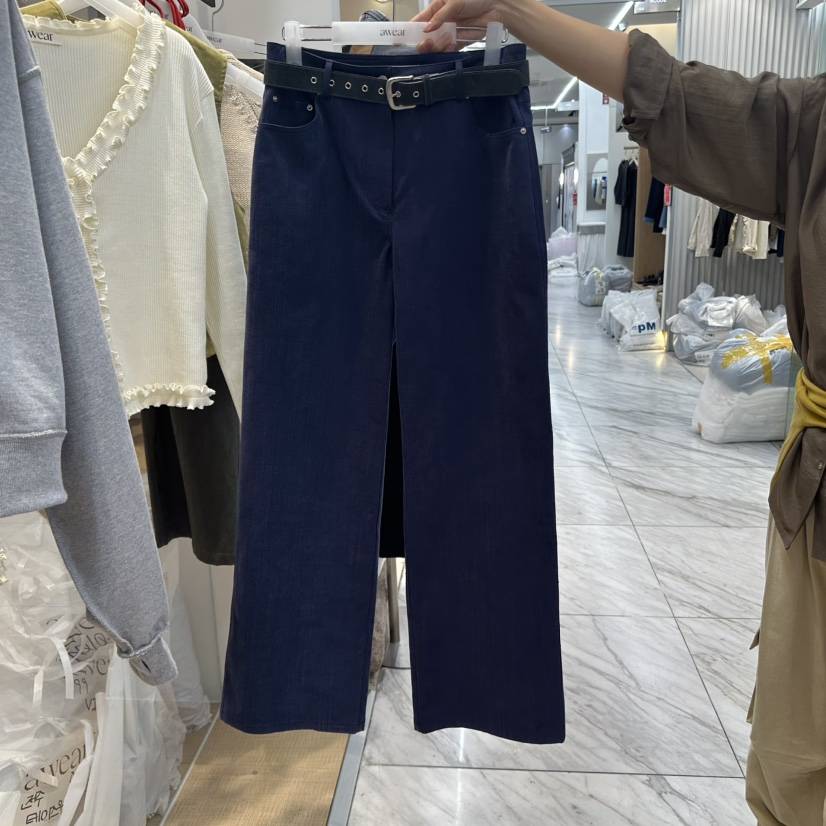 RUMIRU/AWEAR東大門㊣代購女裝新款熱賣人氣休閑褲不含腰帶awear/RUMIRU休閑褲