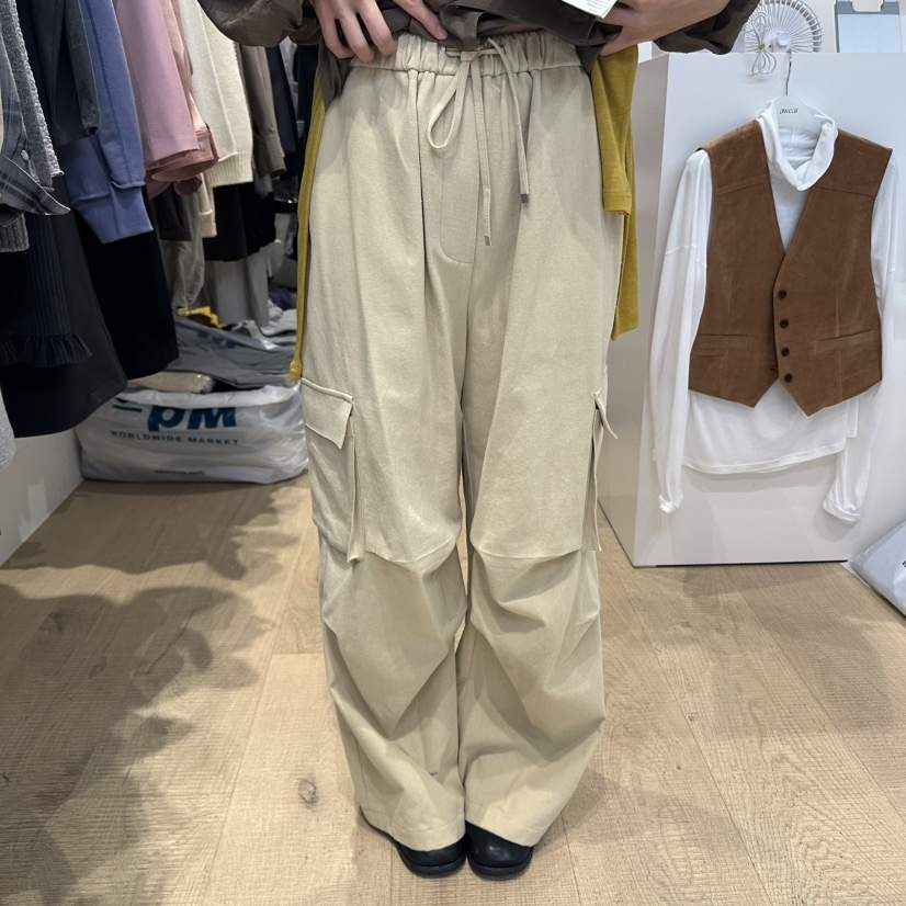 RUMIRU/AWEAR韓國直郵㊣女裝新品職業25秋冬人氣休閑休閑褲awear/RUMIRU休閑褲