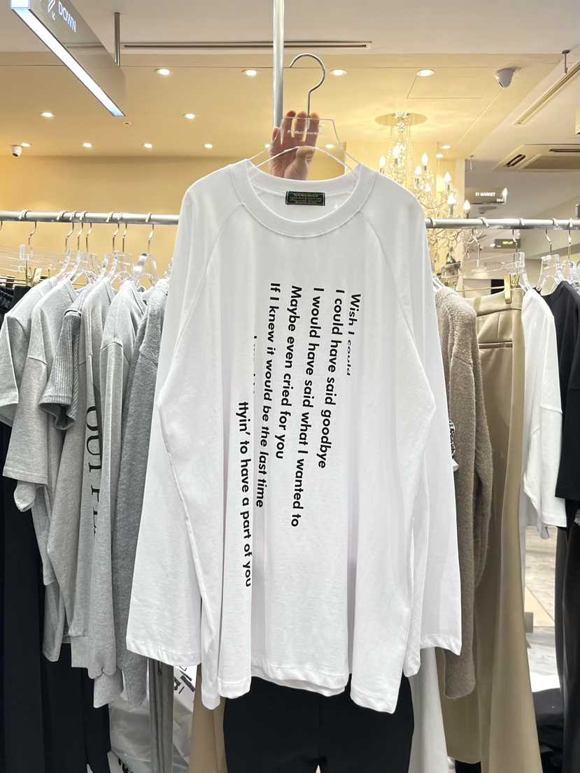 WORK SHOP東大門㊣實拍女士新款熱賣25秋冬真品人氣長袖T恤Work_shop長袖T恤