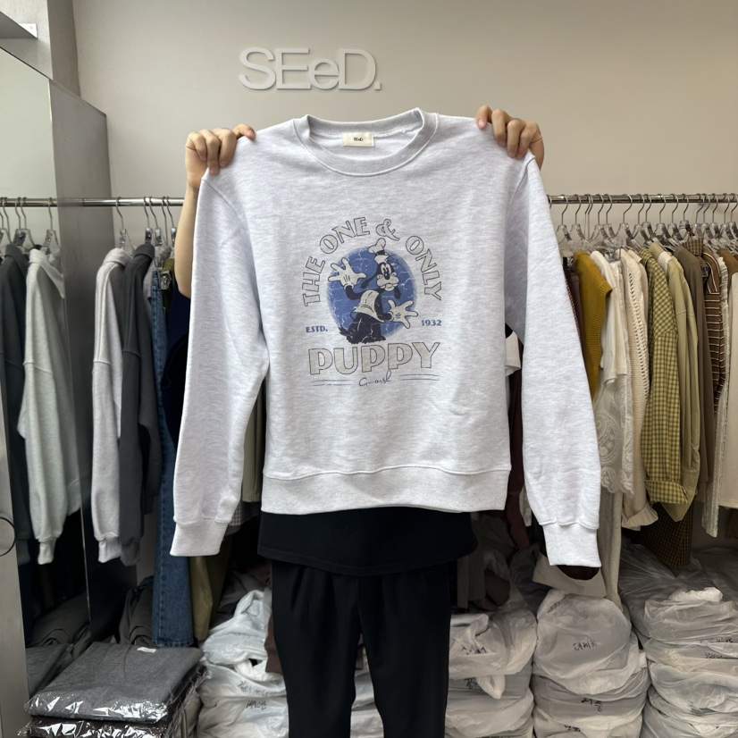LEESEED-A東大門㊣直郵女裝新款職業25秋冬真品推薦人氣衛衣SEeD/LEESEED衛衣