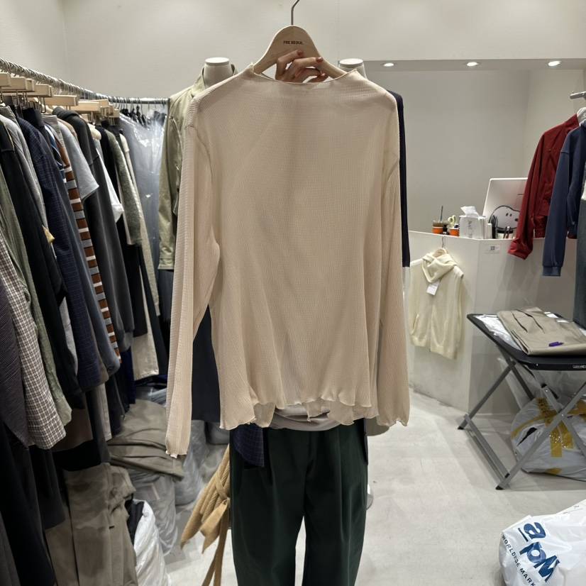 FRE韓國代購㊣女士新品熱賣真品人氣25秋冬時尚職業襯衫蕾絲衫FRE襯衫/蕾絲衫