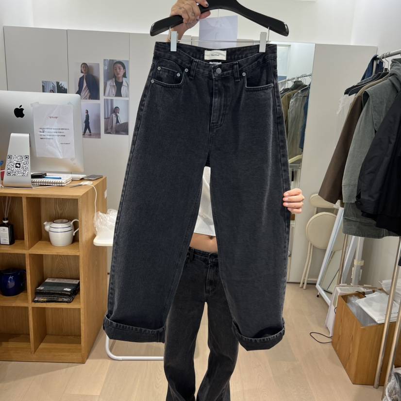 THE STARDUST東大門㊣代購女士新品推薦職業熱賣休閑牛仔褲THE STARDUST牛仔褲