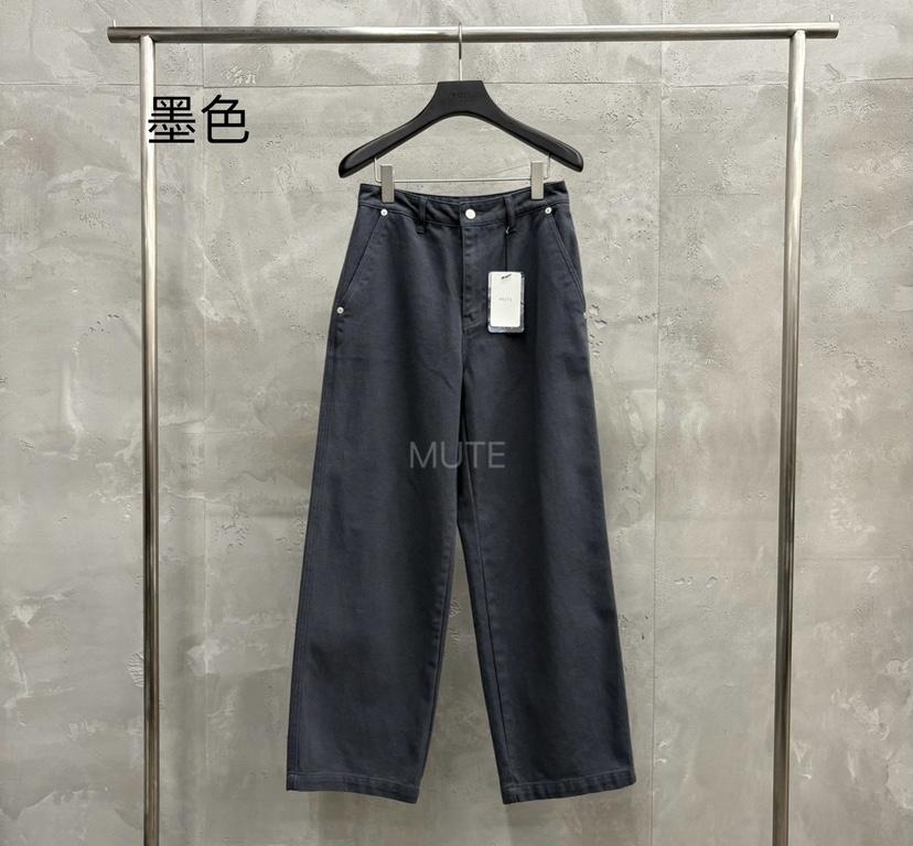 MUTE-P東大門㊣實拍女裝新款時尚休閑25秋冬職業真品休閑褲MUTE休閑褲