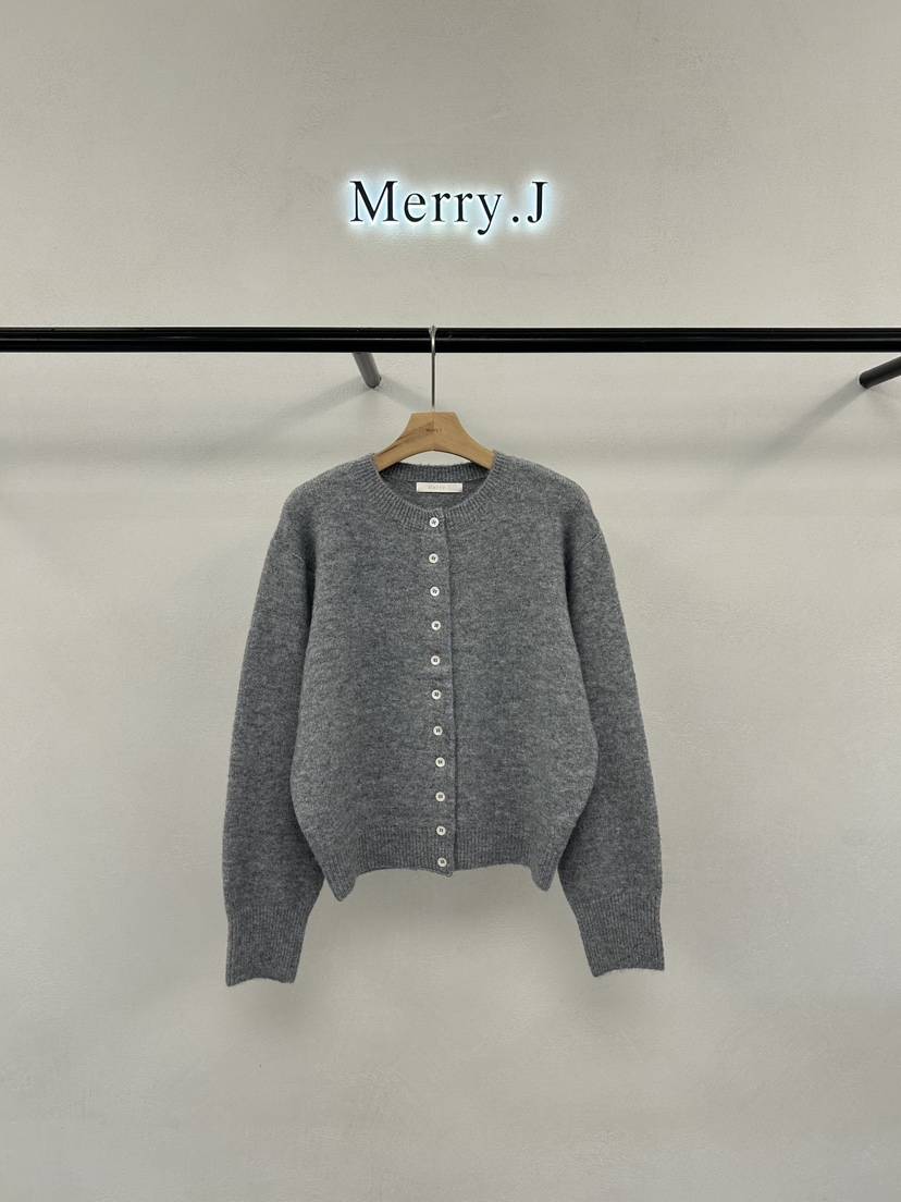 MERRY-J韓國直郵㊣女裝新款休閑推薦真品熱賣人氣職業針織衫MERRY-J針織衫