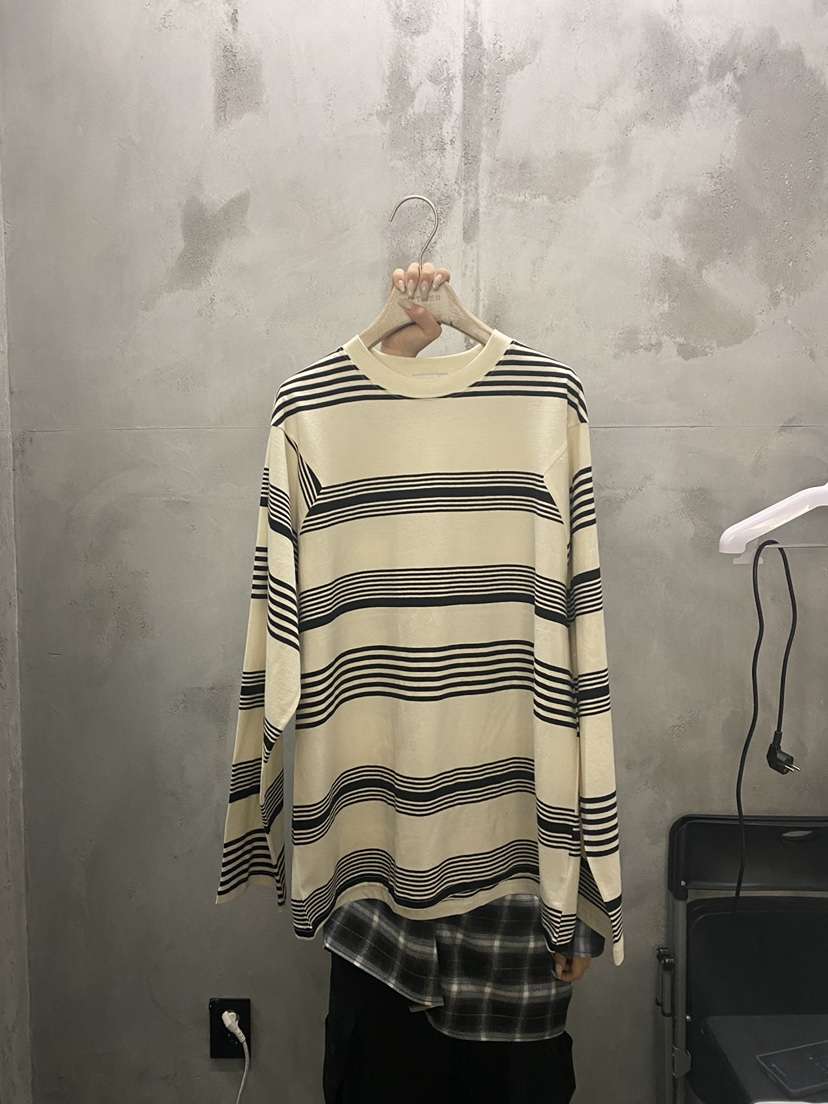 THE VETIVER-A韓國代購㊣女裝新品熱賣25秋冬職業長袖T恤VETIVER長袖T恤