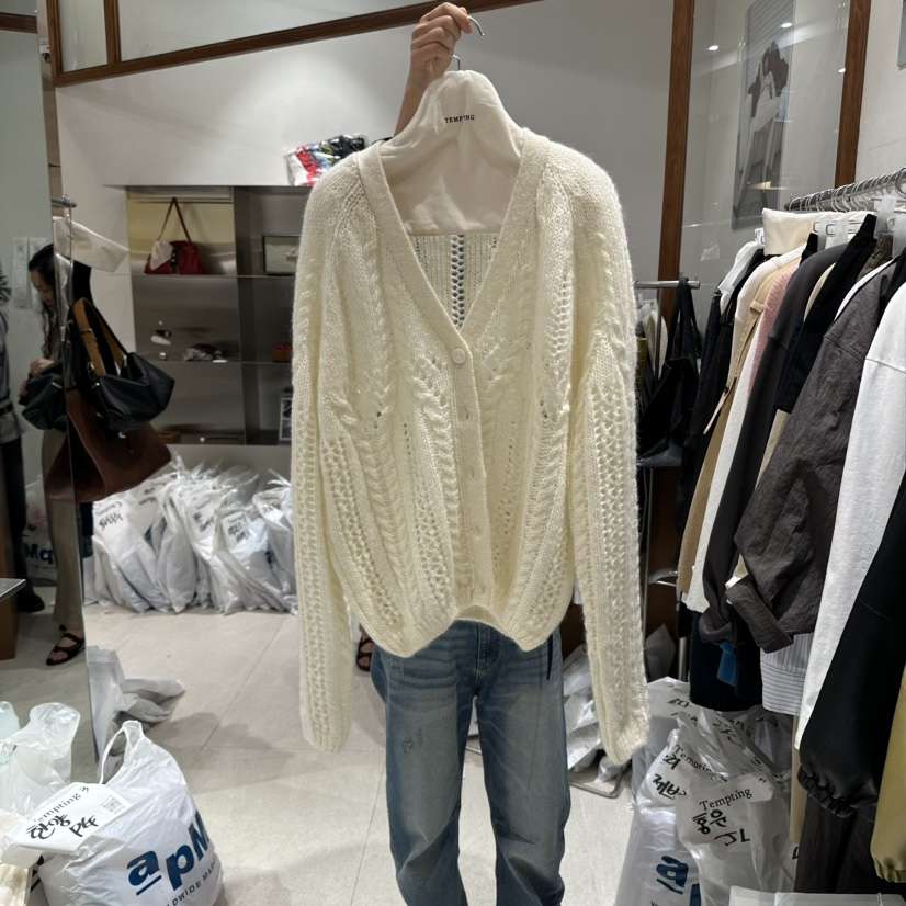 TEMPTING東大門㊣代購女士新款熱賣25秋冬時尚休閑真品毛衣TEMPTING毛衣