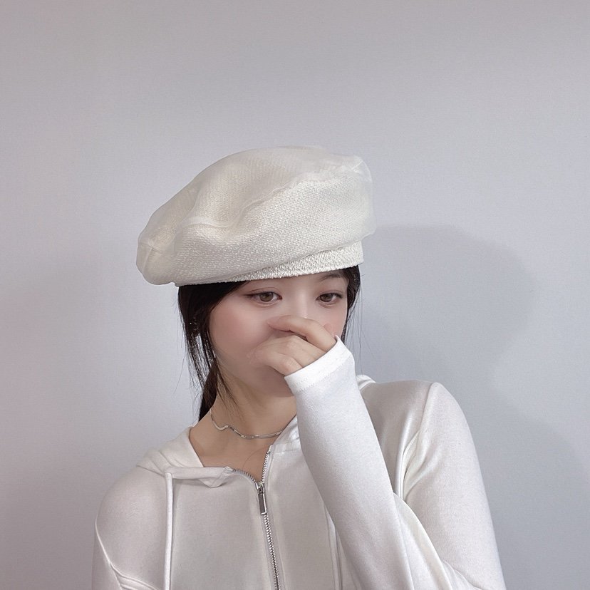 LOVELY HAT韓國代購㊣女士新品休閑25秋冬真品人氣職業帽子LOVELY HAT帽子