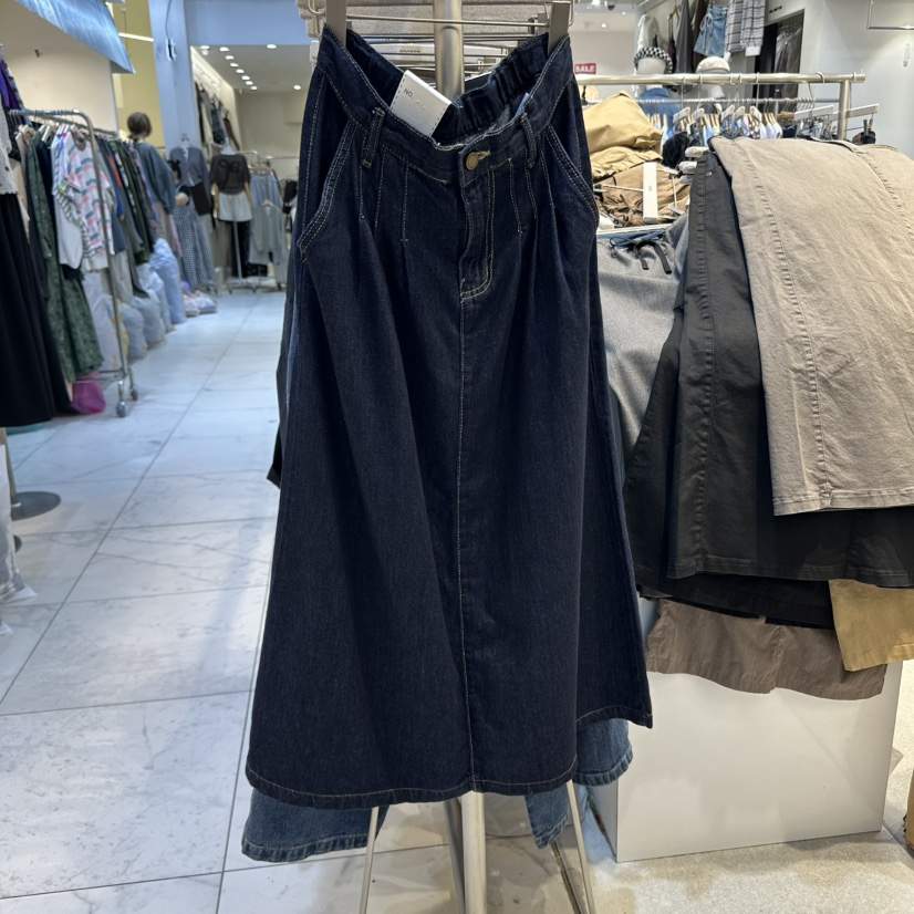 POCKET-Q韓國代購㊣女裝新品真品時尚人氣休閑熱賣25秋冬長裙POCKET-Q長裙