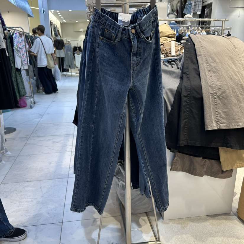 POCKET-Q東大門㊣直郵女裝新品人氣真品推薦25秋冬熱賣牛仔褲POCKET-Q牛仔褲