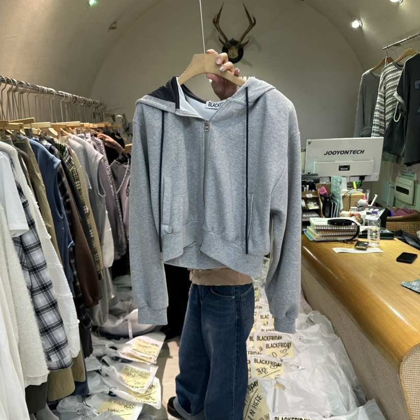 BLACKFRIDAY韓國直郵㊣女裝新款時尚休閑推薦人氣熱賣職業衛衣BLACK FRIDAY衛衣