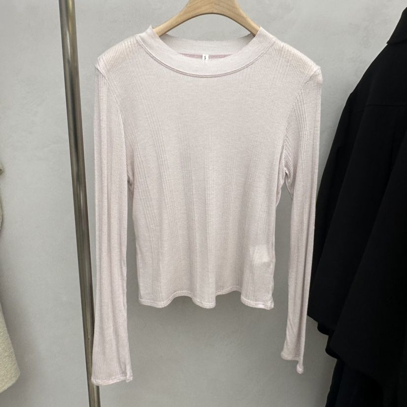 EFFERVESCENT東大門㊣實拍女裝新品真品休閑人氣長袖T恤莫代爾evc/effervescent長袖T恤