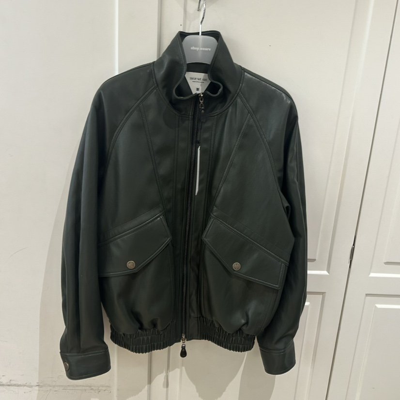 WE ARE/WELOVER東大門㊣實拍女士新款休閑時尚人氣真品皮衣SHOP_WE ARE皮衣