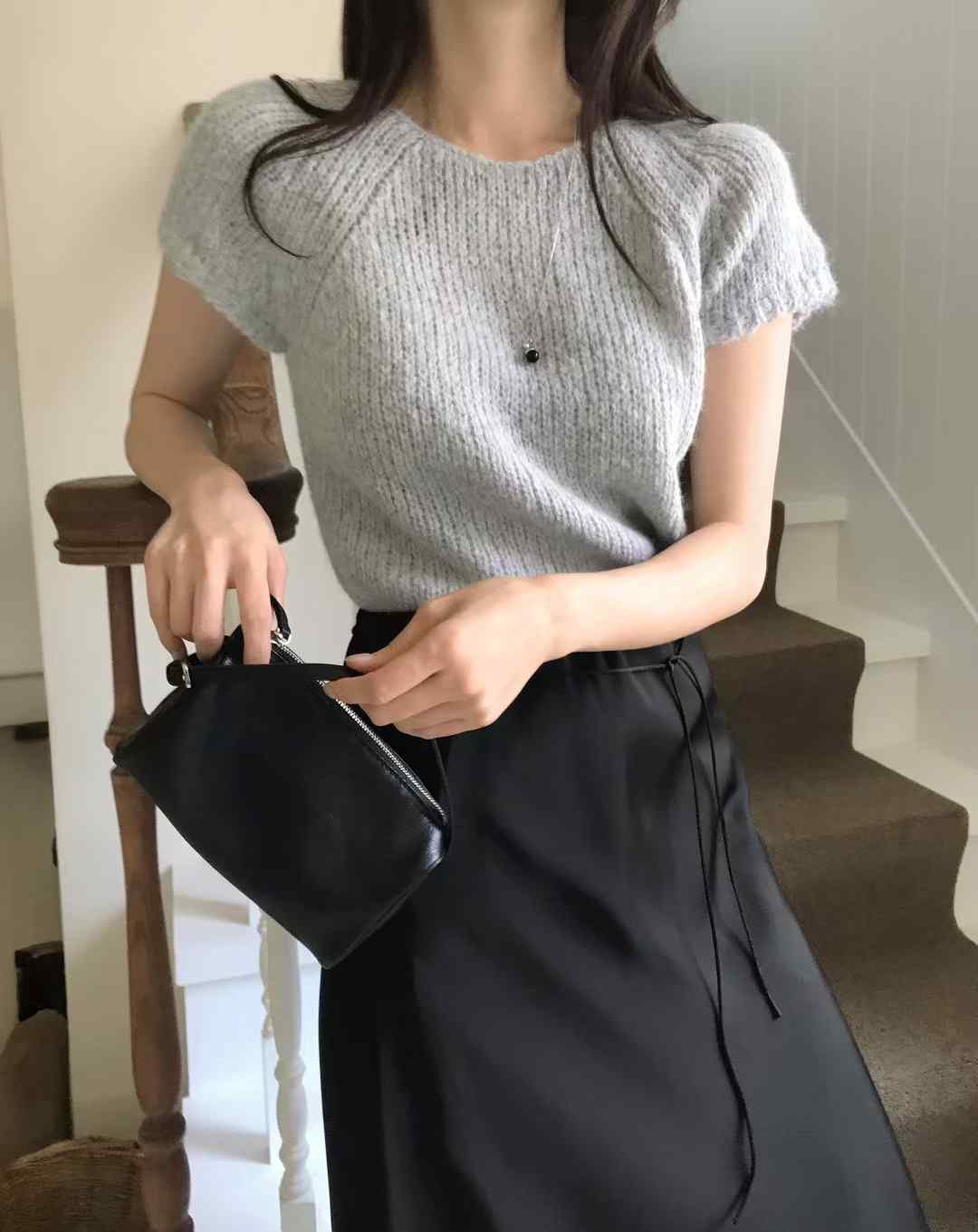 OUIR東大門㊣直郵女裝新款真品熱賣推薦時尚職業人氣針織衫OUIR針織衫