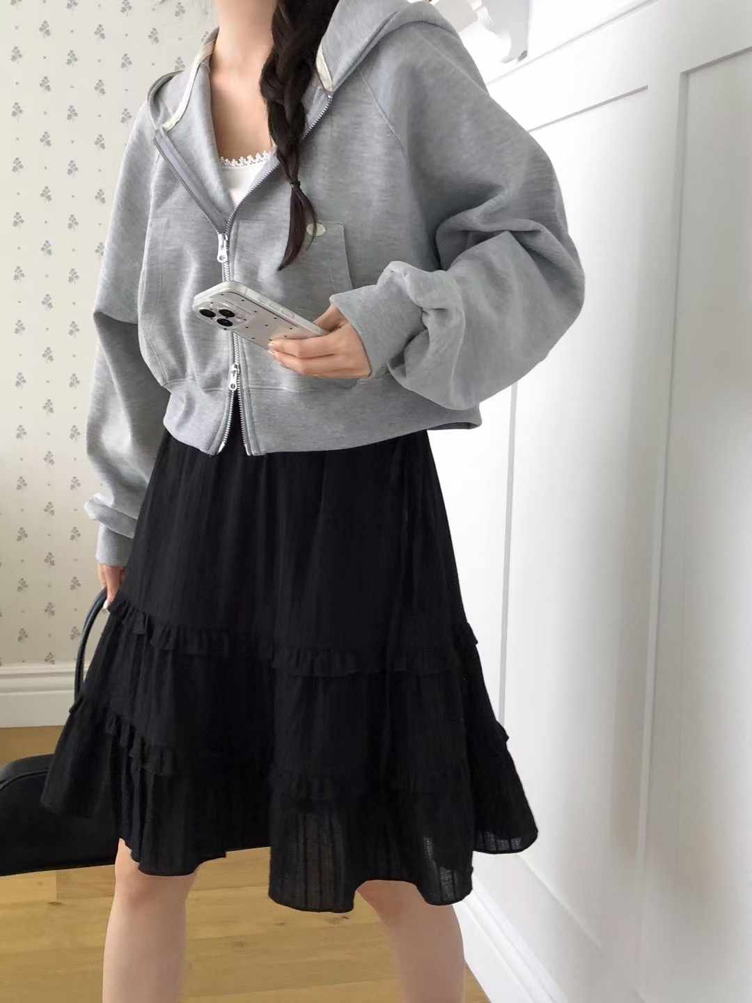 OUIR東大門㊣直郵女士新品職業熱賣人氣推薦真品休閑25秋冬夾克OUIR夾克