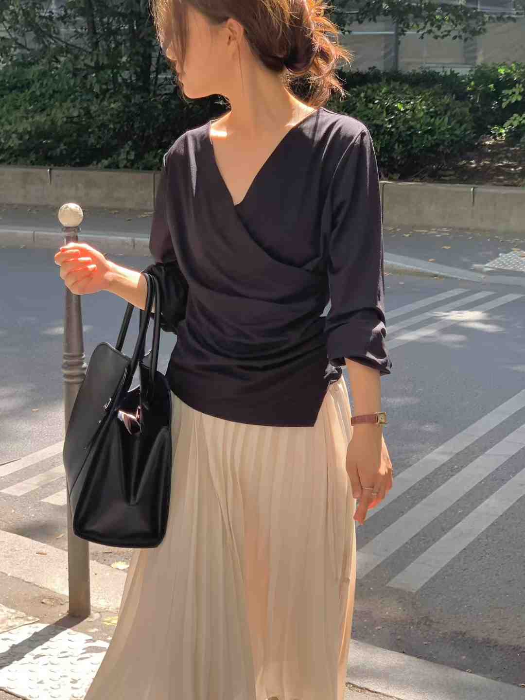 ALL OVER東大門㊣代購女士新款推薦人氣休閑25秋冬襯衫蕾絲衫ALL OVER襯衫/蕾絲衫