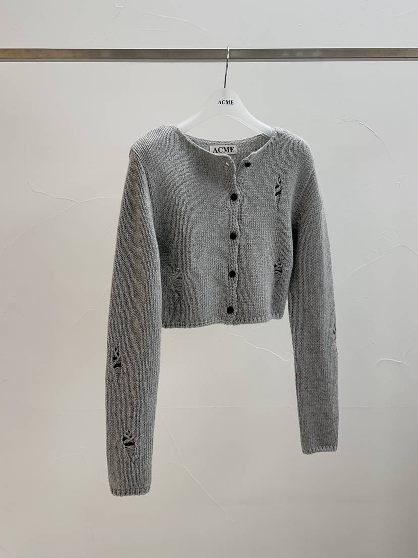 ACME韓國代購㊣女裝新品25秋冬時尚人氣熱賣真品休閑針織衫ACME針織衫