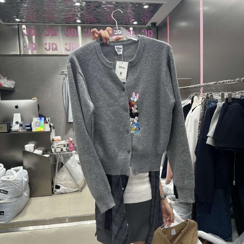 JUDYQUE東大門㊣直郵女裝新品25秋冬時尚休閑熱賣針織衫開衫JUDYQUE針織衫