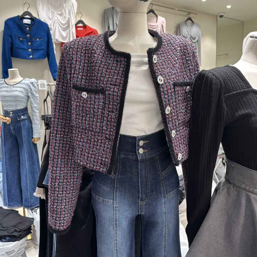 MONOPOLY東大門㊣實拍女裝新品人氣推薦25秋冬休閑職業夾克MONO_POLY夾克