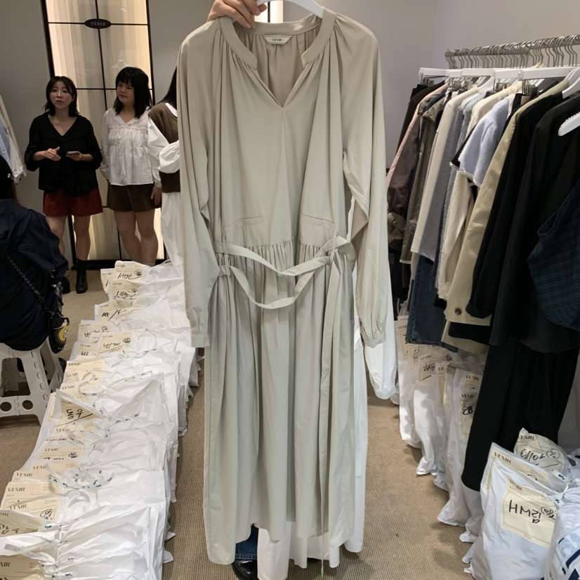 VENIR-a東大門㊣代購女士新款真品熱賣推薦時尚25秋冬連衣裙VENIR-a連衣裙
