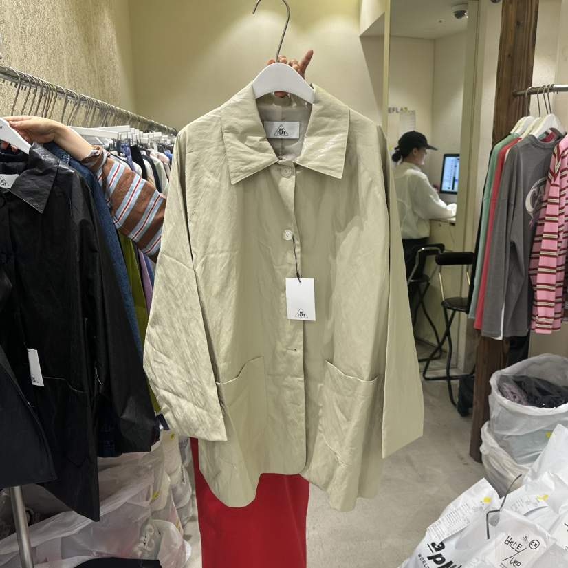 REFLAT韓國直郵㊣女士新品真品時尚休閑人氣25秋冬夾克插肩REFLAT夾克