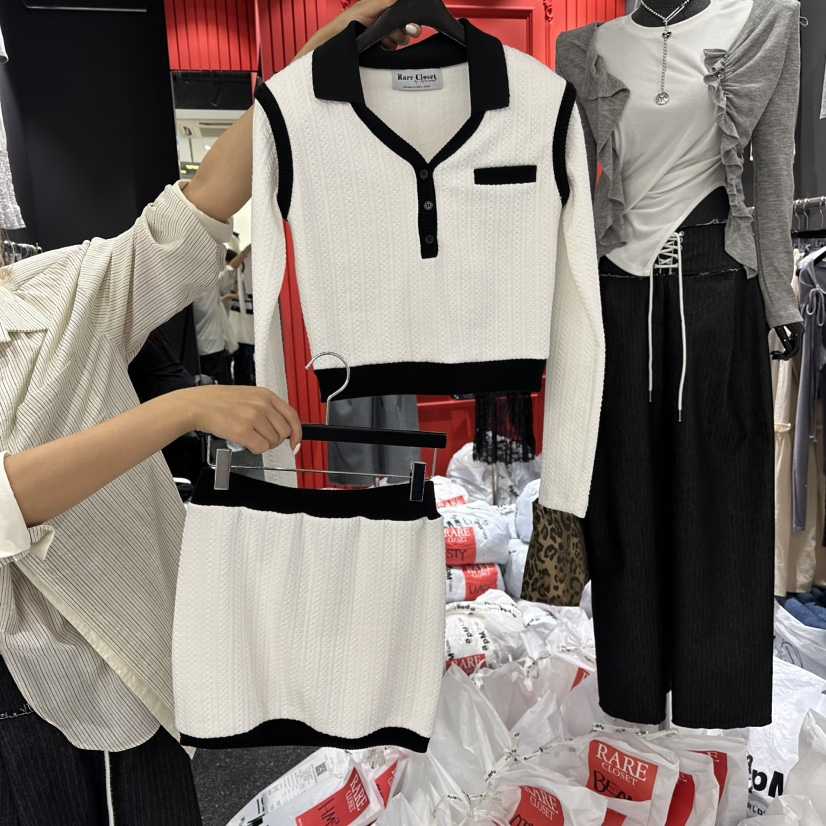 RARE CLOSET韓國直郵㊣女士新品休閑職業時尚推薦套裝兩件套RARE CLOSET套裝