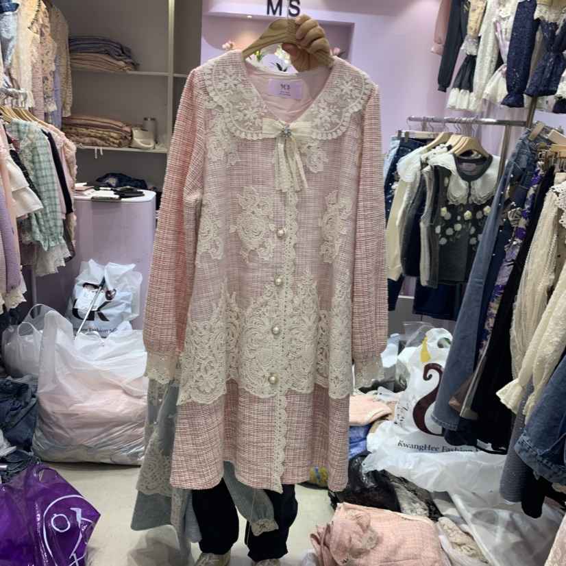 MS東大門㊣直郵女士新品25秋冬休閑推薦真品人氣職業連衣裙MS連衣裙