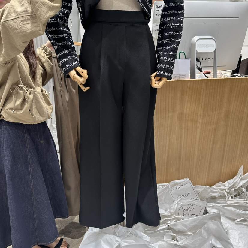 ENVY東大門㊣實拍女裝新款職業時尚真品熱賣25秋冬休閑褲綁帶ENVY休閑褲