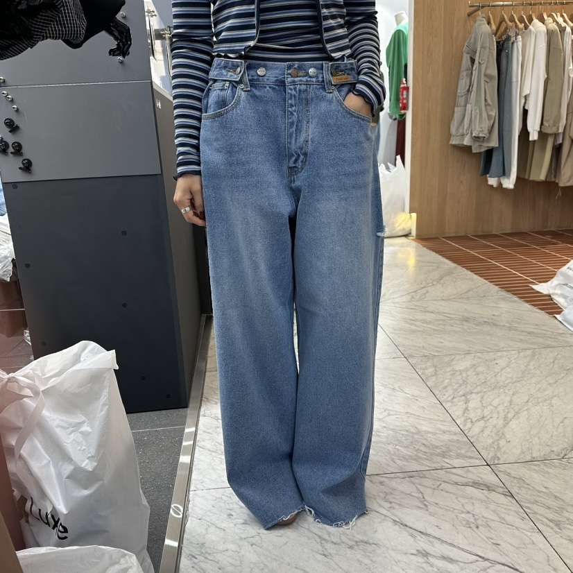 A-DEL東大門㊣代購女士新品真品熱賣職業休閑時尚推薦牛仔褲A-DEL牛仔褲