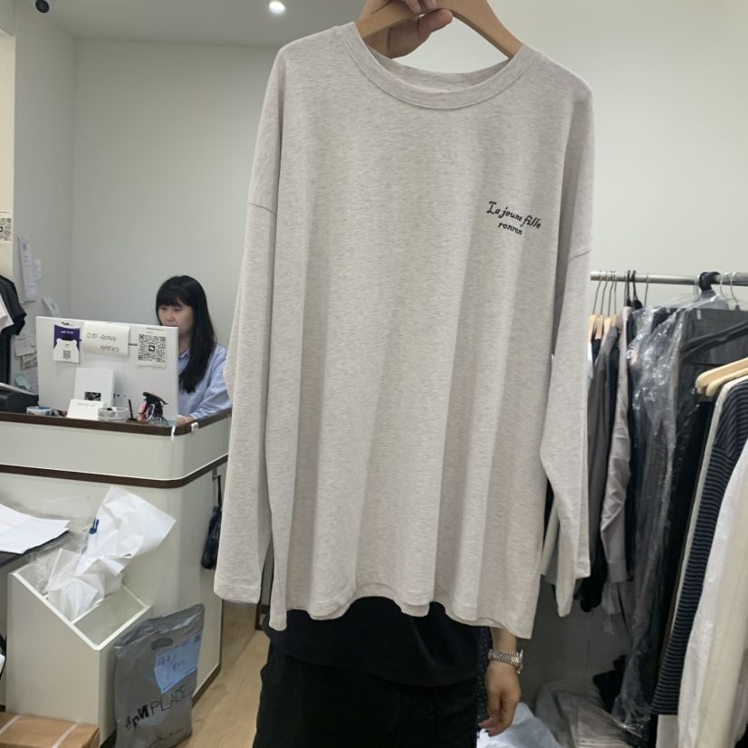 HOUSE OF/DE MERRY東大門㊣實拍女裝新品推薦熱賣長袖T恤HOUSE OF/DE MERRY長袖T恤