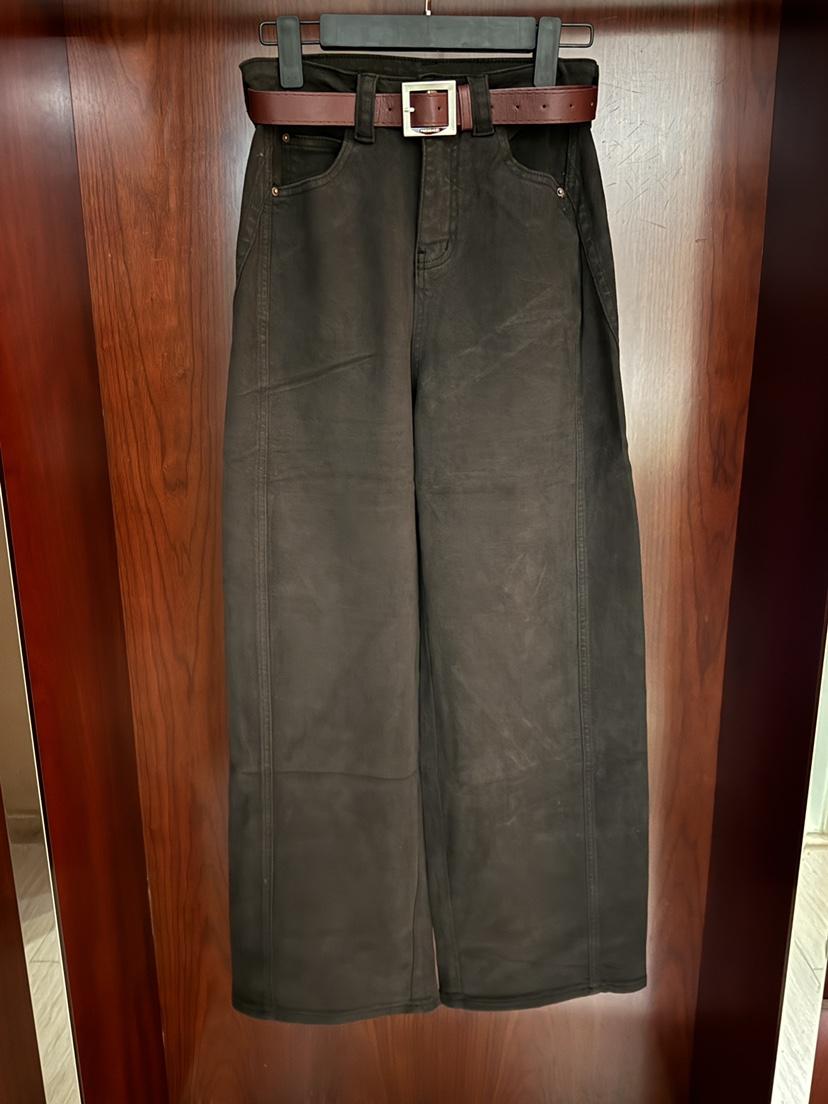 EOMPIT東大門㊣實拍女士新款時尚職業熱賣真品牛仔褲不含腰帶EOMPIT牛仔褲