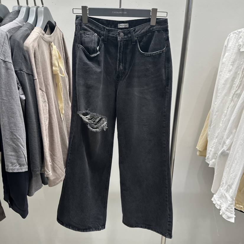 TARABY MOTION東大門㊣直郵女裝新品25秋冬休閑推薦牛仔褲TARABY MOTION牛仔褲
