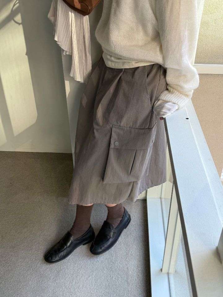 MARE韓國直郵㊣女士新款推薦真品時尚職業半身裙中短裙工裝MARE半身裙/中短裙