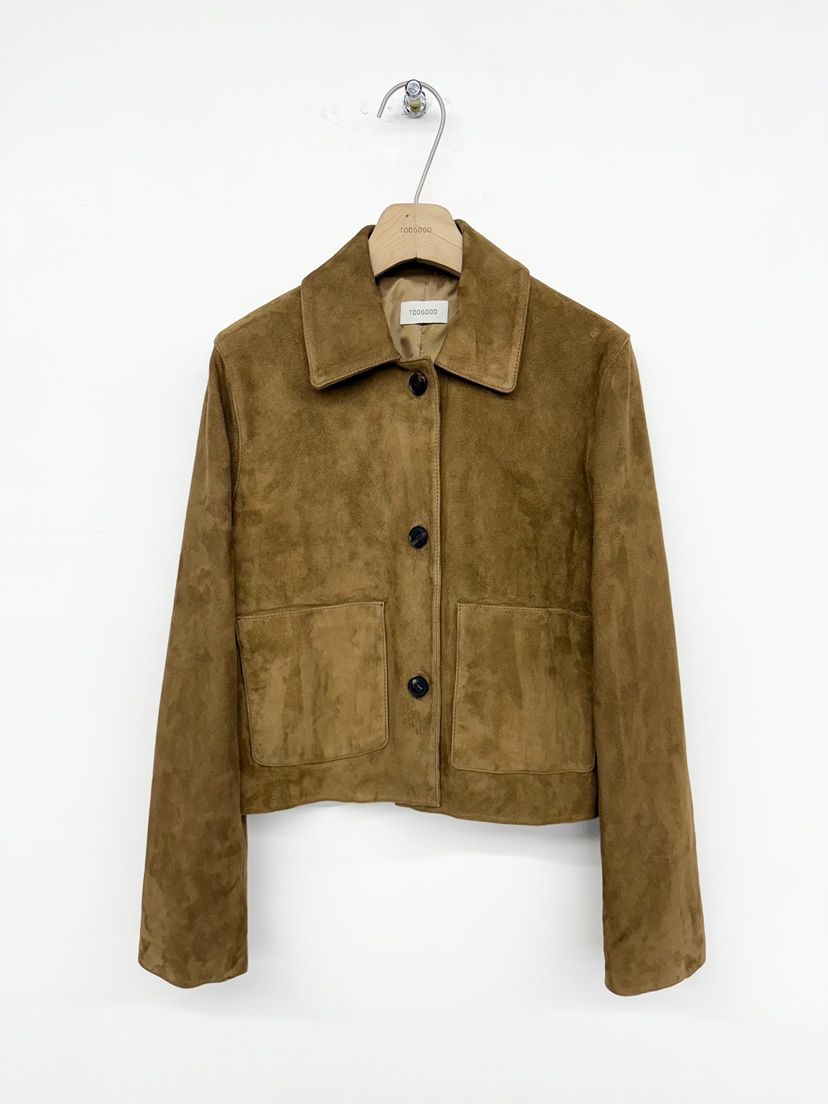 TOOGOOD東大門㊣代購女士新品25秋冬休閑真品推薦夾克絨面革TOOGOOD夾克