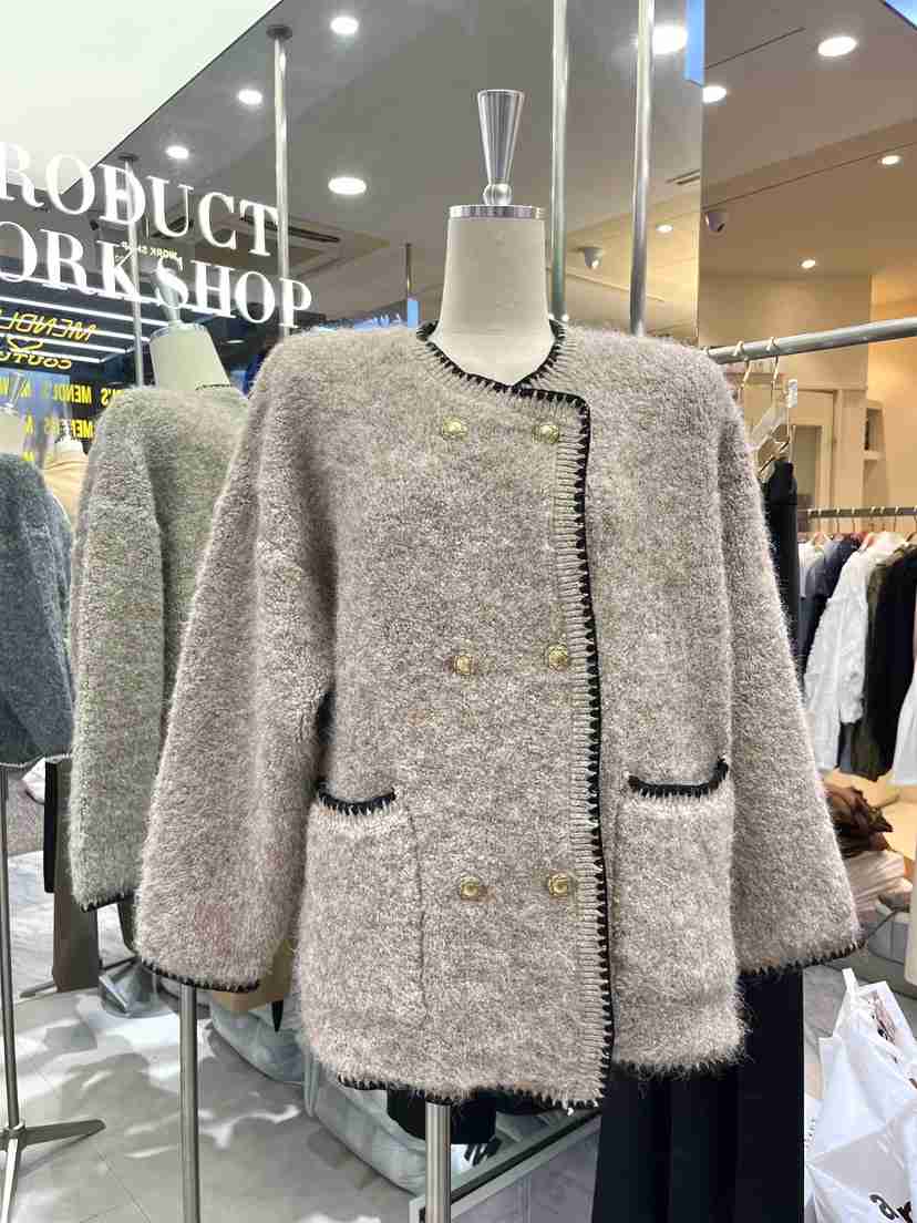 WORK SHOP韓國直郵㊣女裝新品時尚熱賣真品25秋冬人氣夾克Work_shop夾克