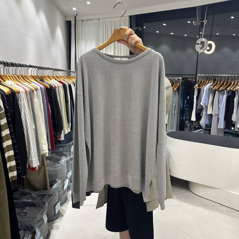 TREND SELLER/G韓國代購㊣女裝新品休閑職業25秋冬長袖T恤G/TREND SELLER長袖T恤