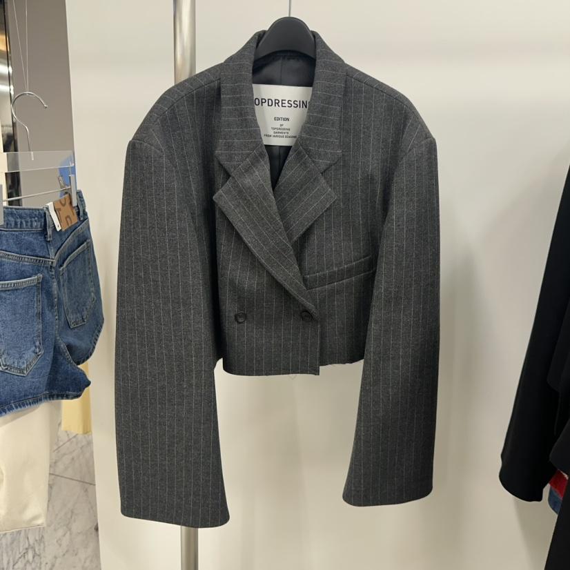 TOPDRESSING東大門㊣實拍女士新品人氣推薦熱賣休閑25秋冬夾克TOPDRESSING夾克