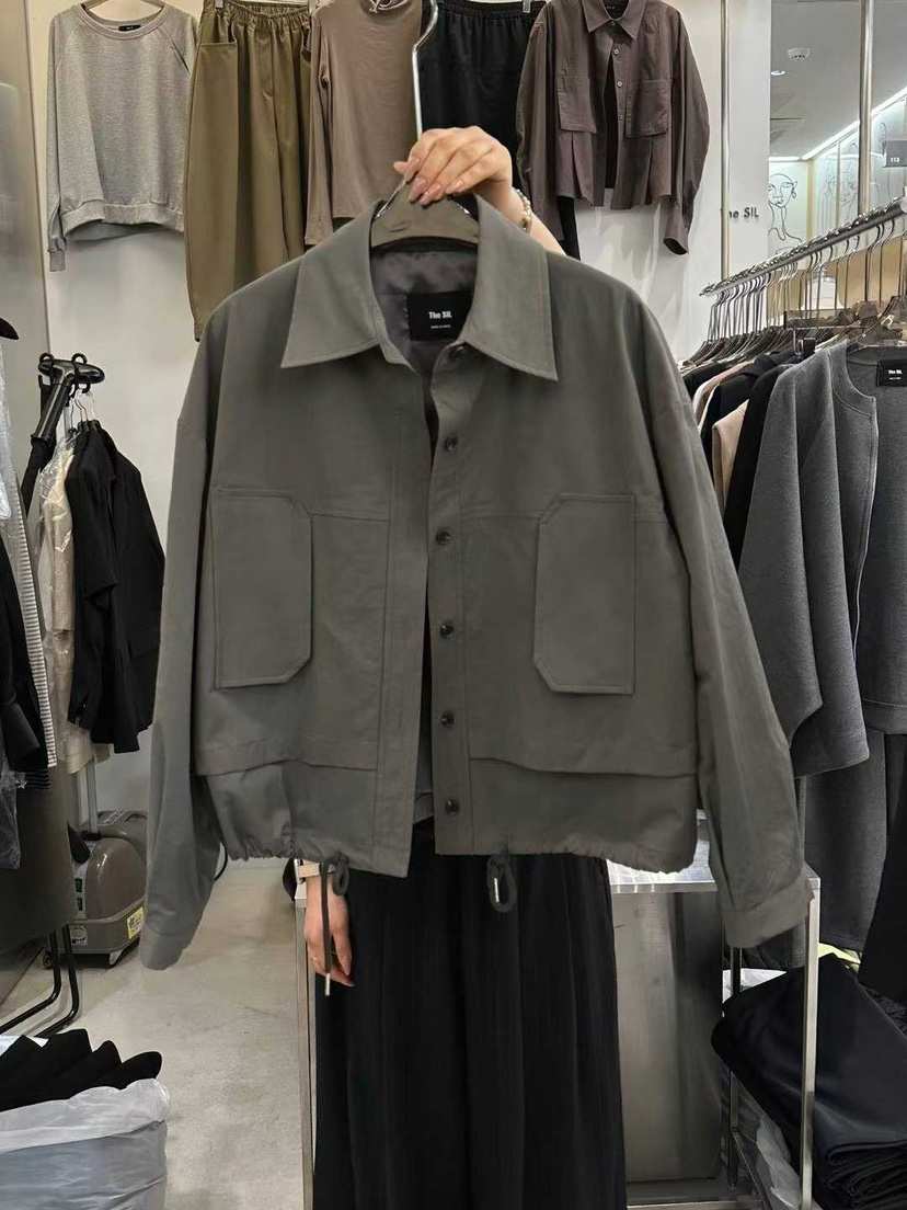 1 2ILLY-S韓國直郵㊣女士新款人氣職業時尚熱賣真品25秋冬夾克1 2ILLY/THE SIL夾克