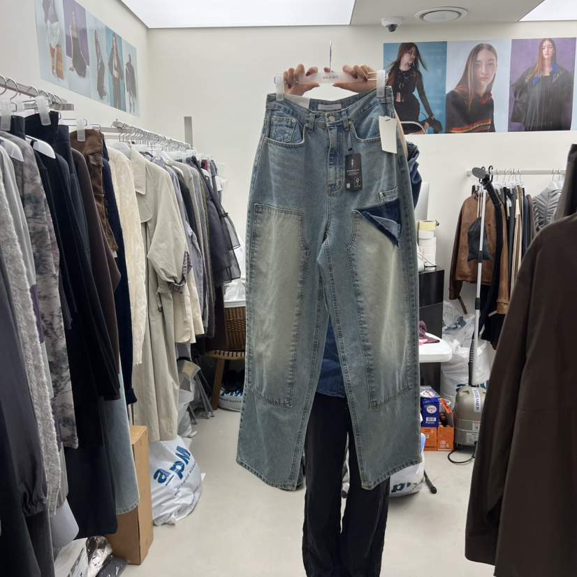 SOLD OUT韓國直郵㊣女裝新品職業推薦熱賣人氣25秋冬牛仔褲SOLD OUT牛仔褲