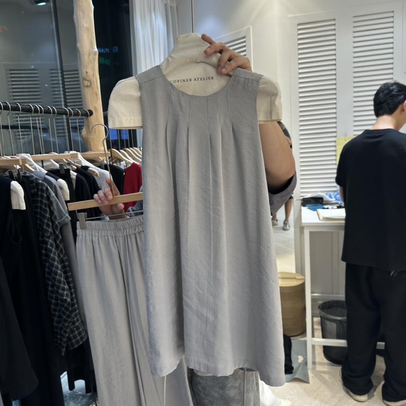 COPINER東大門㊣直郵女士新品真品熱賣25秋冬吊帶背心含腰繩COPINER吊帶/背心
